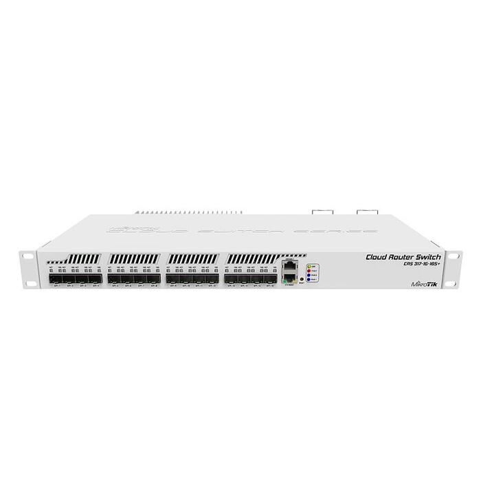 [MIK-CRS317-1G-16S+RM] Switch Cloud Router 317-1G-16S+ con RouterOS L6. Mikrotik.