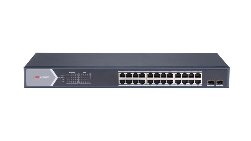 Switch Gigabit PoE+ administrable de 24 puertos con SFP, 370 W