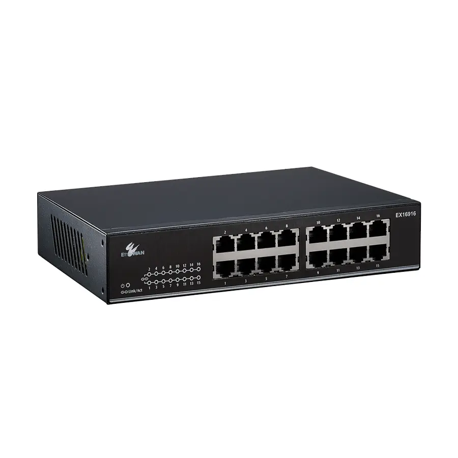 [SNM-EX16916] Switch con 16 puertos gigabit. Etherwan