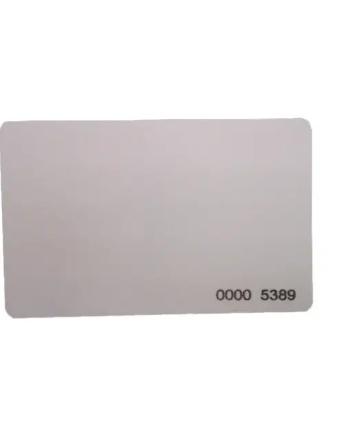 [ZKT-DF01 Card] Tarjeta Doble Frecuencia ZKTeco DF01 125KHz + UHF 860-928MHz — Credencial Combinada para Control de Acceso de Personal y Vehicular en una Sola Tarjeta