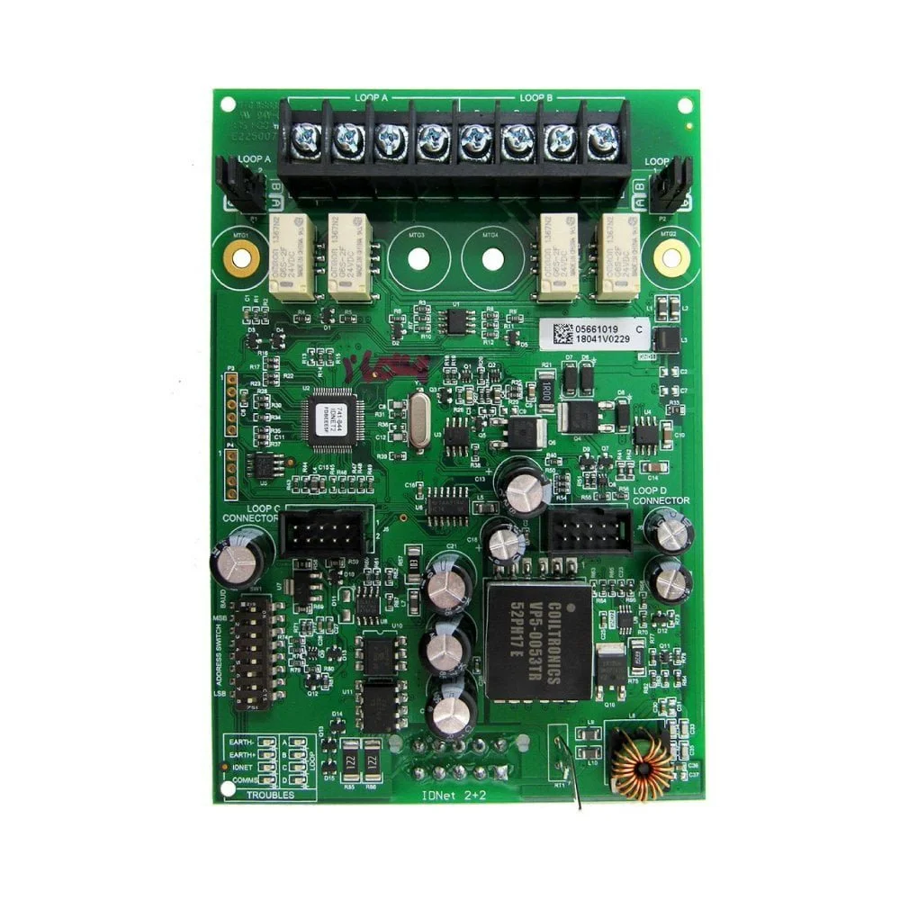 [SPL-4100-3109] Tarjeta de expansión 250 puntos direccionables para panel de incendio 4100ES, IDNET. Simplex