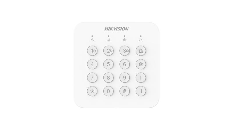 [HIK-DS-PK201B-WB] Teclado inalámbrico con teclas de pánico, incendio y emergencia médica