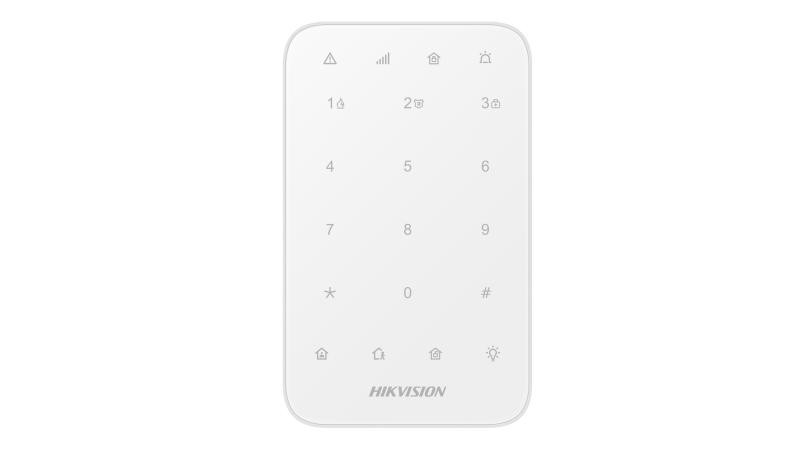 [HIK-DS-PK1-E-WB] Teclado inalámbrico para línea AX PRO. Marca Hikvision