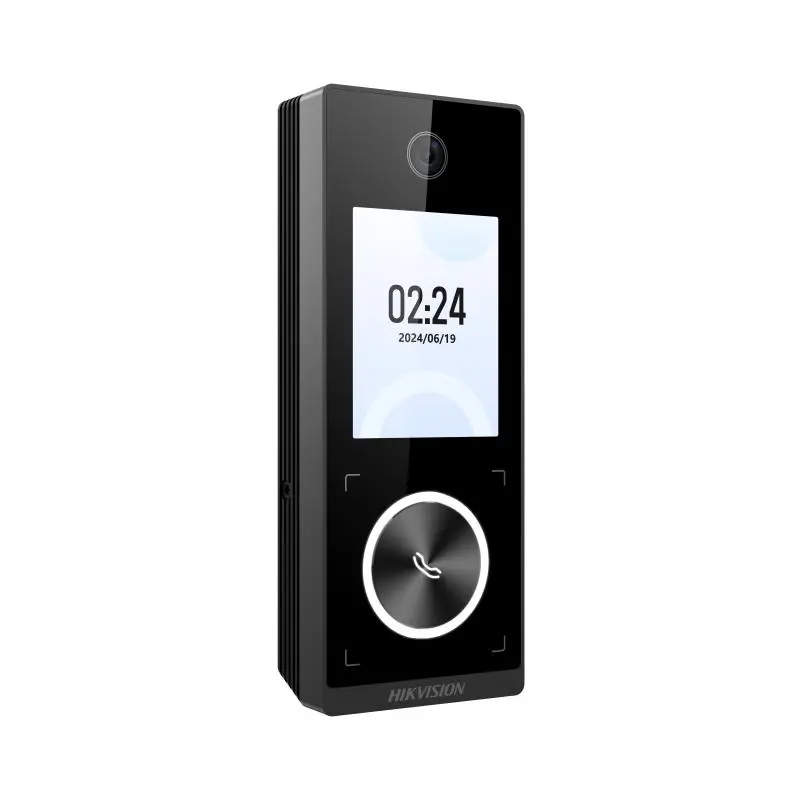 [HIK-DS-K1T323MBWX-E1] Terminal Facial Min Moe Wi-Fi & PoE IP65 con Botón de Llamada y Tarjetas Virtuales Bluetooth – 1,000 Rostros