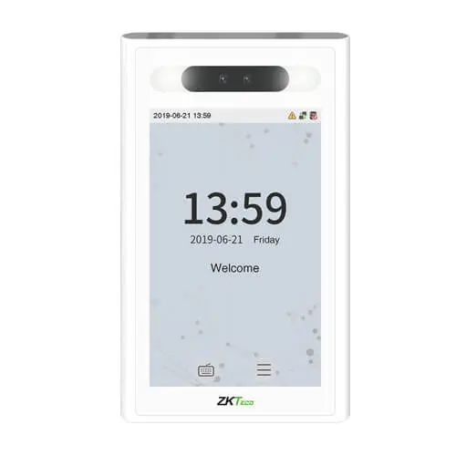Terminal facial ZKTeco Elite Access IP68 e IK04, 50.000 rostros