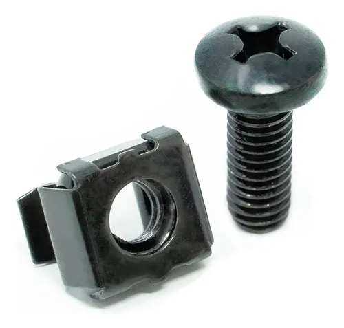 Tornillo y tuera para rack, paquete de 20 unidades 