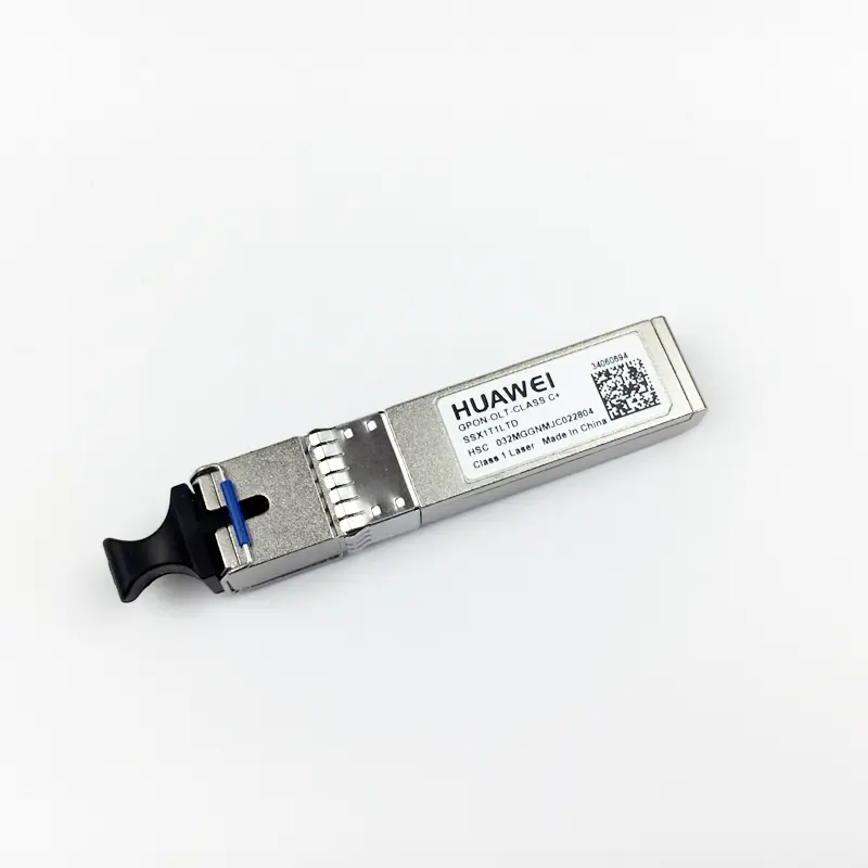 [HWE-34060694] Transceptor Optico Huawei PON, SFP, 1490nm(Tx)/1310nm(Rx), 2488M(Tx)/1244M(Rx), 3dBm, 7dBm, -32dBm, SC/UPC, SM (para F1002-AC-H1)