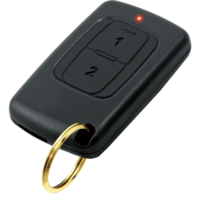 [SCL-SK-939T2-GNUQ] Transmisor de 2 botones, 433MHz. Seco-Larm