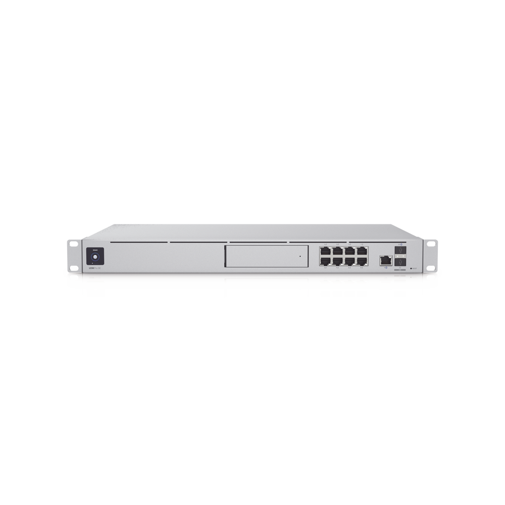 [UBT-UDM-SE] UniFi Dream Machine SE UDM-SE — Cloud Gateway 10G todo-en-uno con switch PoE+ de 8 puertos, NVR integrado, IDS/IPS a 3.5 Gbps, doble WAN 10G SFP+ / 2.5 GbE y soporte para 100+ dispositivos UniFi