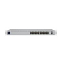 UniFi Switch Standard 24 | Layer 2 · 24 Puertos GbE + 2 SFP · 52 Gbps · Pantalla LCM Táctil · Sin Ventilador
