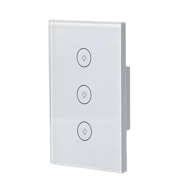 [IFL-ATS03L-US] Wifi Switch 3 Gang (work with Alexa).