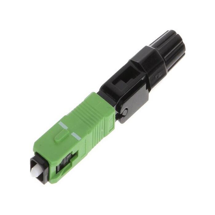 [CBL-OCF9SCN-SA] Conector rápido para fibra óptica 09/125 SC/APC para cable Drop plano 2.0, (blister x10)