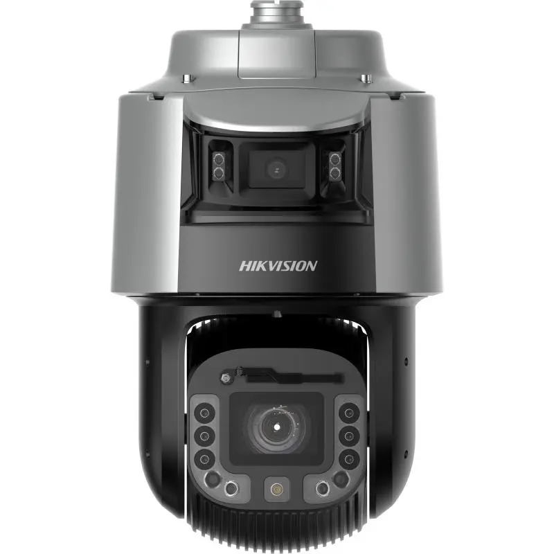Domo PTZ IP 4MP con panorámica 180°, zoom 48X e IR de 500 m