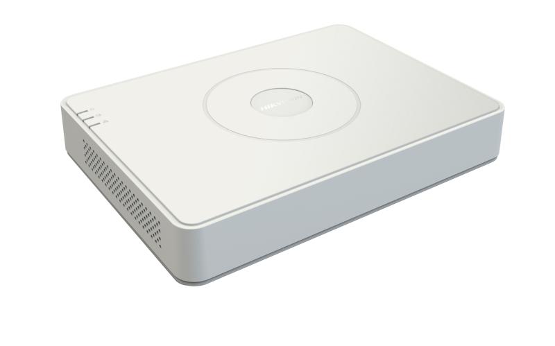 NVR de 8 canales, 1HDD, 60Mbps, resolución 6mp, 8 puertos PoE, audio. H.265+, Hikvision.
