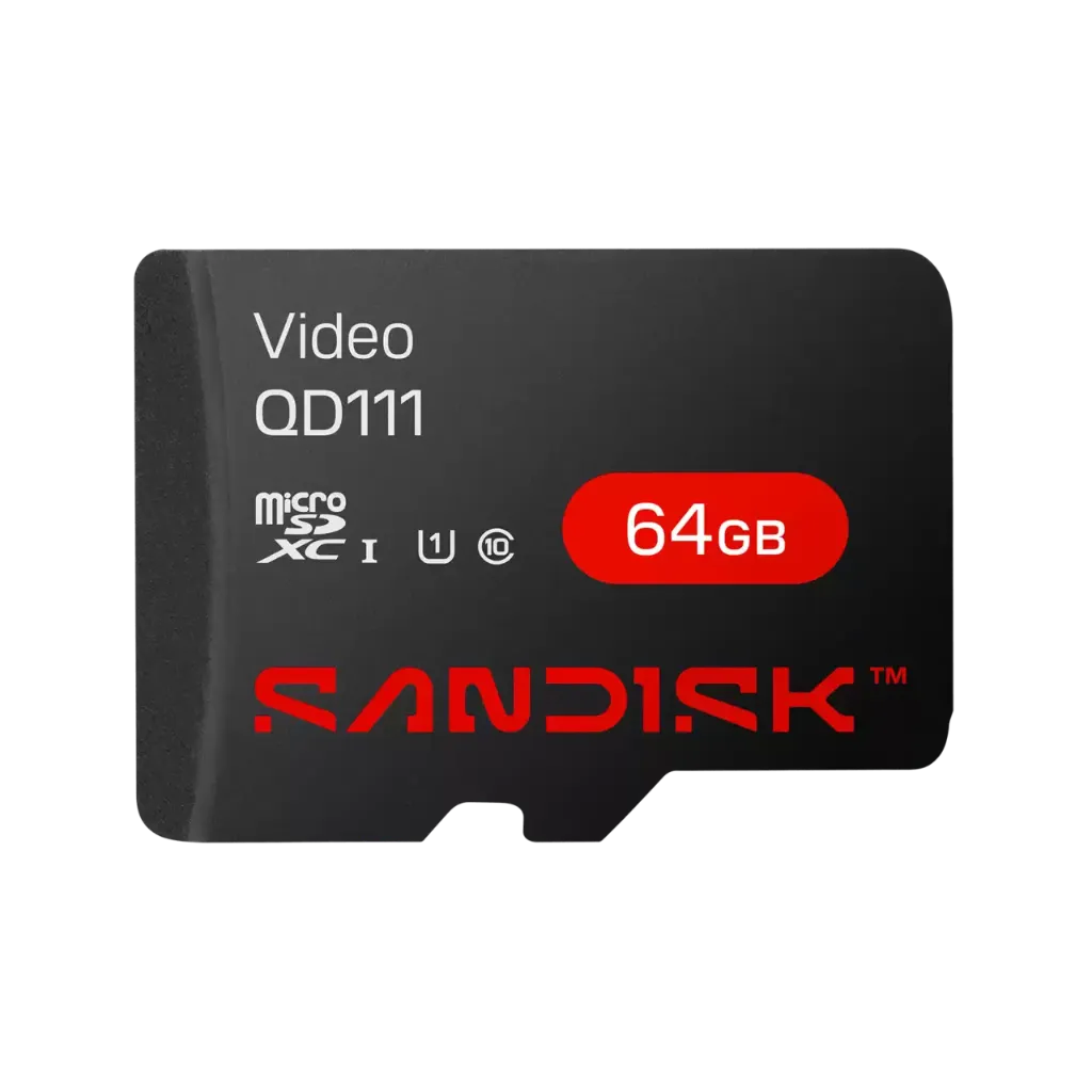 Tarjeta microSD SanDisk, Video - 64GB - Para Videovigilancia