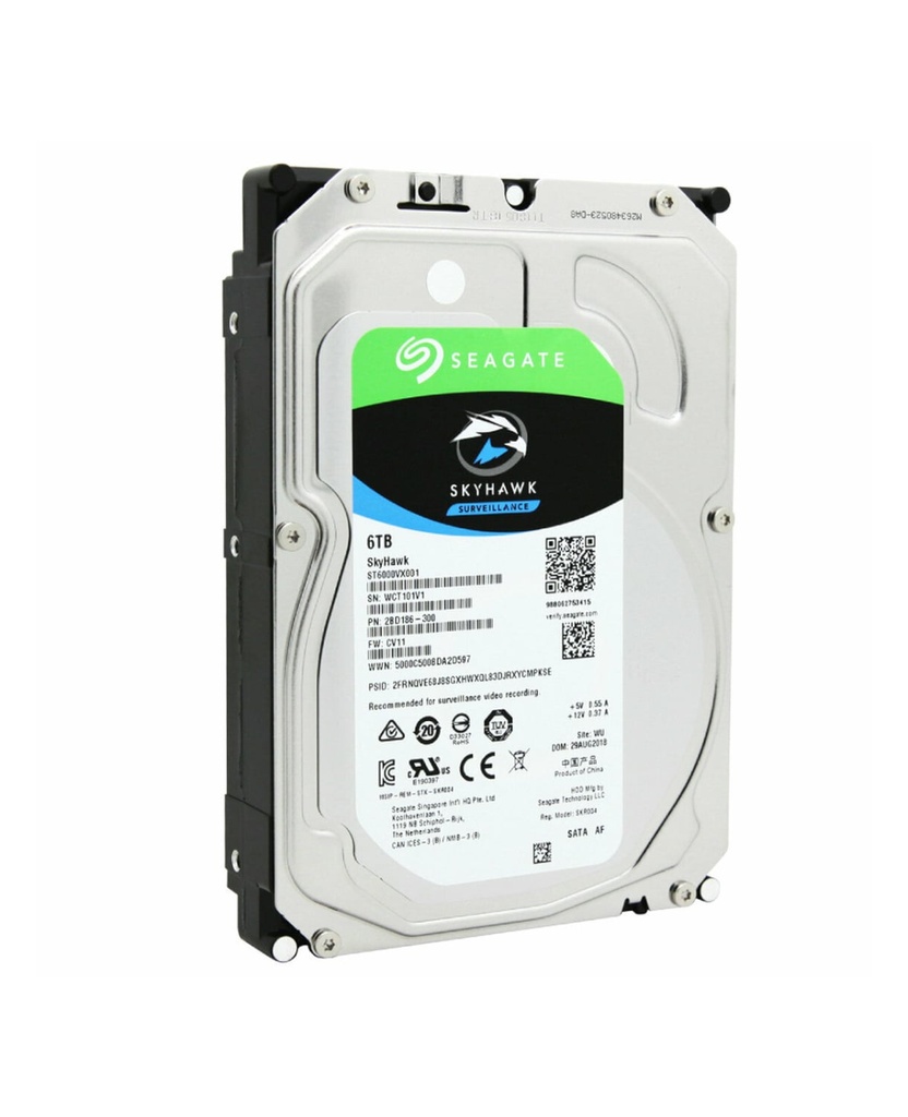 Disco duro Seagate 6TB, 5400, 3.5, puerto Sata