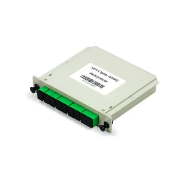 [CBL-OSP906116AC] Divisor Óptico CASSETTE 1*16 Conector SC Monomodo / APC con CAJA - Cierre de Empalme