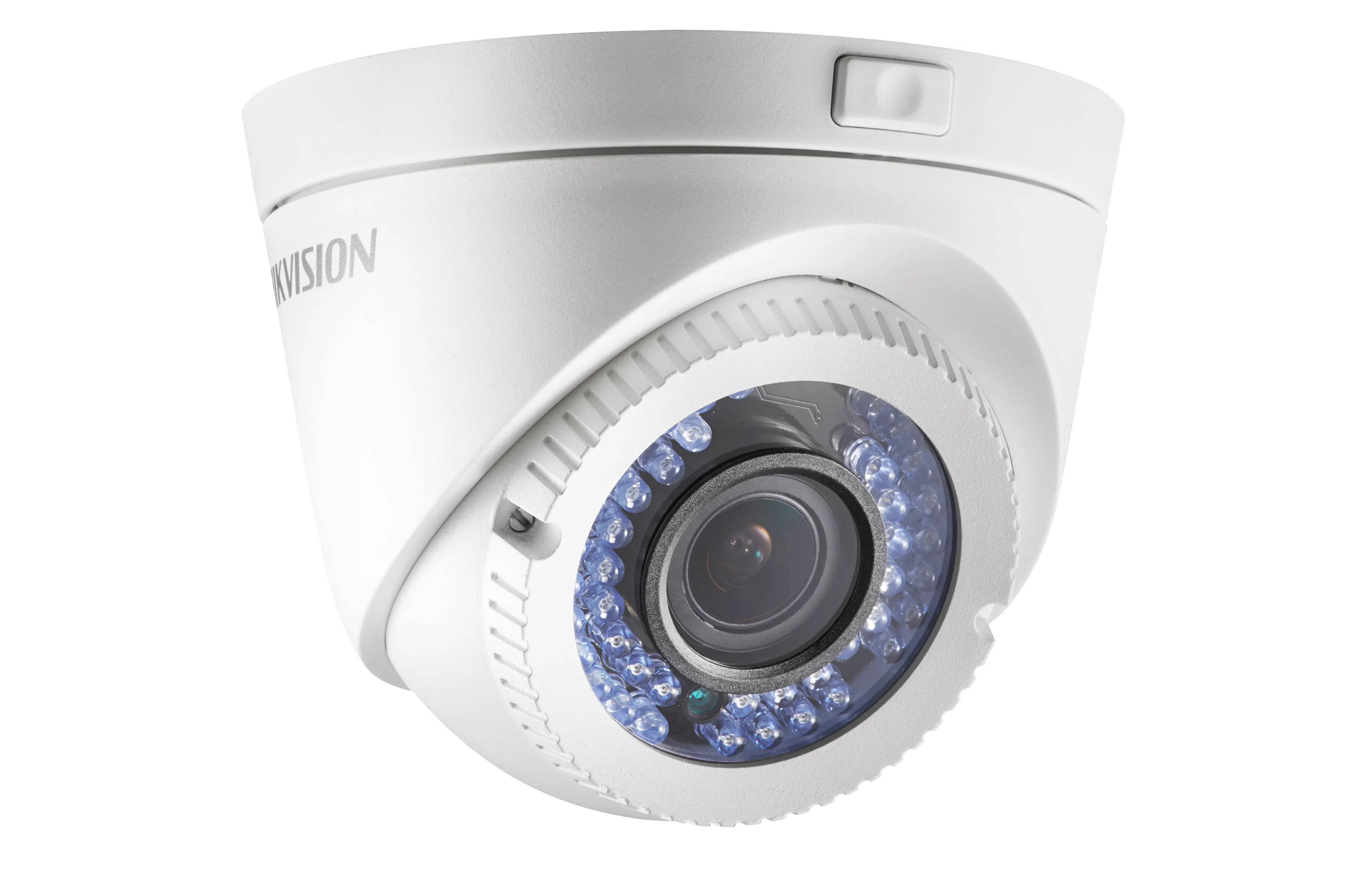 [HIK-DS2CE56D5TAVPIR3] Domo CMOS TurboHD antivandálico, IP66 para exteriores 40m IR, 0.01 lux, día / noche real, resolución 1080p, varifocal 2.8mm a 12mm F1.4, 120dB WDR. Hikvision