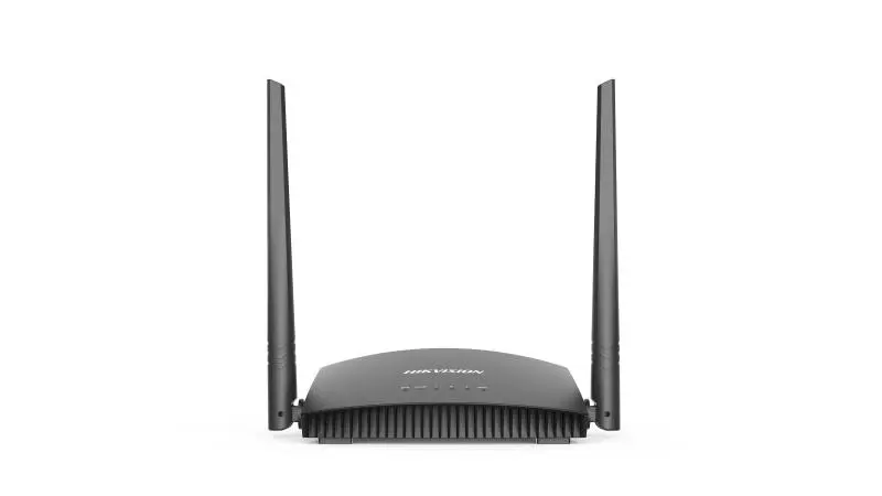 [HIK-DS-3WR3N] Router Inalámbrico WISP en Banda 2.4 GHz, Hasta 300 Mbps, 4 Puertos 10,100 Mbps, 2 Antenas Omnidireccional de 5 dBi, Interior