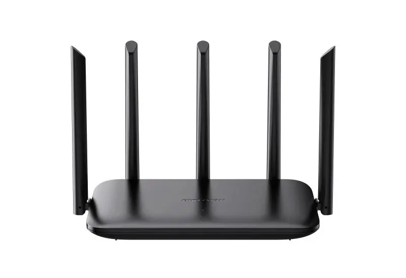 [HIK-DS-3WR15X-H] Router Inalámbrico, Wifi 6, Hasta 1500 Mbps, Doble Banda AC (2.4 GHz y 5 GHz), 4 Puertos 1000 Mbps, 4 Antenas Omnidireccional, Interior, Beamforming Optimizado, Administración Gratuita desde la Nube