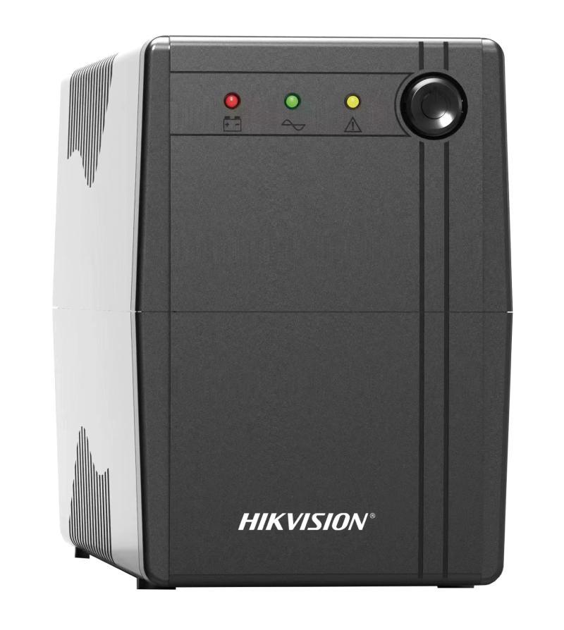 [HIK-DS-UPS1000-X] UPS de 1000 VA / 600 W / Protección Contra Sobrecarga y Descarga / Entrada y Salida 120 VCA / 6 Tomas NEMA 5-15R (4 con Respaldo y 2 sin Respaldo)