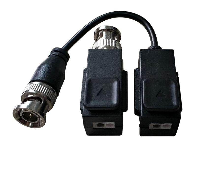 [HIK-DS-1H18S-E] Video Balun Pasivo, HD 8MP (2 unidades). Hikvision